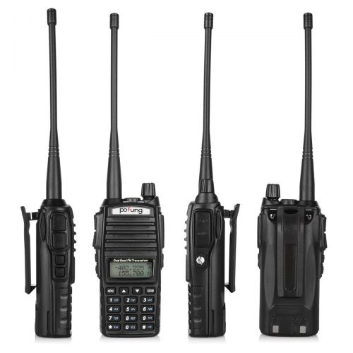  BaoFeng Pofung UV-82 Dual-Band 136-174400-520 MHz FM Ham Two-Way Radio, Transceiver - 2-Pack