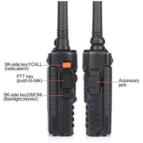  BaoFeng BF-F8+ 2nd Gen UV-5R Dual-Band 136-174400-520 MHz FM Ham Two-Way Radio Transceiver