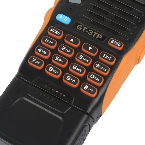  BaoFeng Pofung GT-3TP Mark-III Tri-Power 841W Two-Way Radio Transceiver with 7.4V 3800mAh Battery, Dual Band 136-174400-520 MHz True High Power, Upgraded Chip + High Gain Antenn