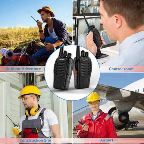  5 Pack BaoFeng BF-888S Portable Handheld 2-way Ham Radio with Original Earpieces + Baofeng Programming Cable (Support WIN7,64 Bit) -Customize 5pack Package