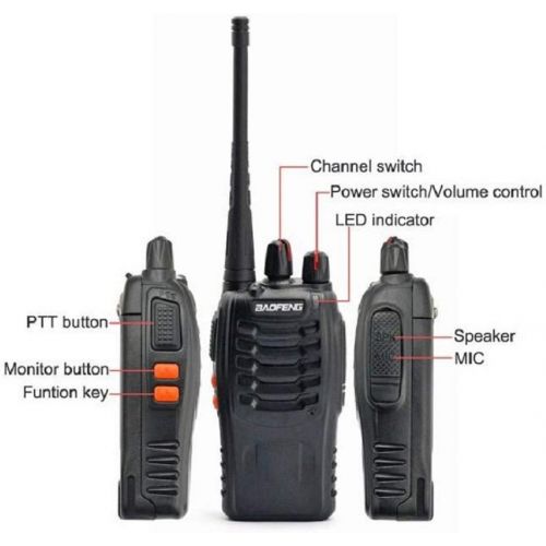  BaoFeng BF-888S Two Way Radio (Pack of 6pcs radios) - Customize Package