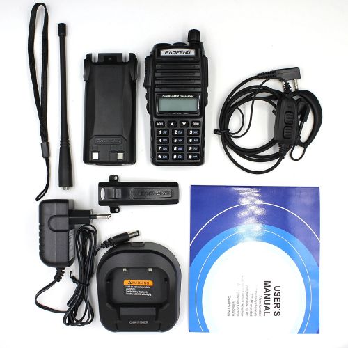  BaoFeng 2pcs Baofeng 5W with High Mid Low UV-82 Dual Band Ham Radio Station Amateur Portable Radio