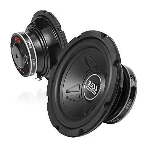  BOSS Audio Systems CXX8 8 Inch Car Subwoofer - 600 Watts Maximum Power, Single 4 Ohm Voice Coil, Easy Mounting, Sold Individually
