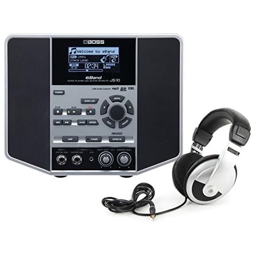  BOSS Audio Systems BOSSAeBand JS-10 Audio Player with Guitar Effects w Headphones