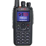 BTECH DMR-6X2 (DMR and Analog) 7-Watt Dual Band Two-Way Radio (136-174MHz VHF & 400-480MHz UHF), with GPS and Recording, Includes Full Kit with 1 Battery, Programming Cable, and Mo