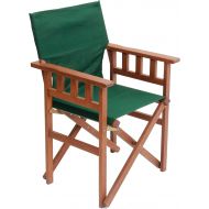 BYER OF MAINE Pangean Campaign Chair, Hardwood Keruing Wood, Hand-Dipped Oil Finish, Perfect for PatioDeck, Matching Furniture, FoldingPortable, 20 DL x 23.5 W x 36 H, Up to 250