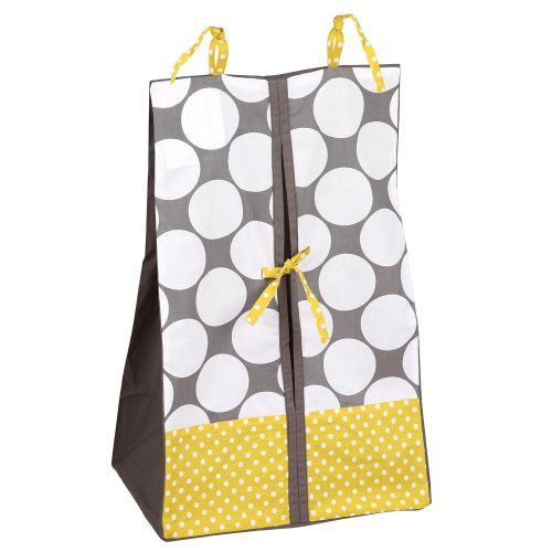  Visit the Bacati Store Bacati - Dots/pin Stripes Grey/Yellow 10 Pc Crib Set with 2 Crib Sheets (Bumper Pad not Included) Includes Free Plush Blanket if You Buy from Seller BACATI