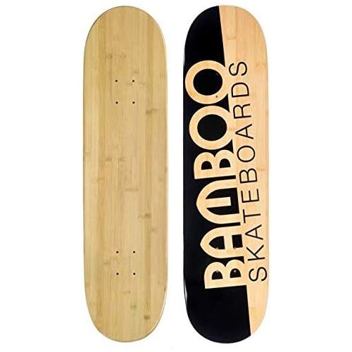  Bamboo Skateboards Graphic Skateboard Deck- More Pop, Lighter, Stronger, Lasts Longer Than Most Decks!