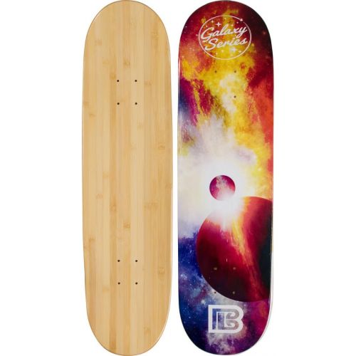  Bamboo Skateboards Graphic Skateboard Deck- More Pop, Lighter, Stronger, Lasts Longer Than Most Decks!