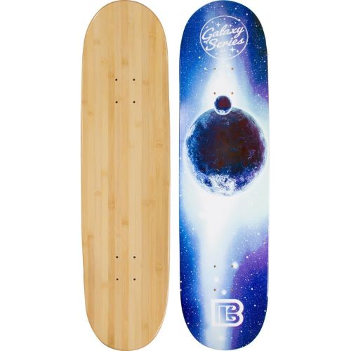  Bamboo Skateboards Graphic Skateboard Deck- More Pop, Lighter, Stronger, Lasts Longer Than Most Decks!