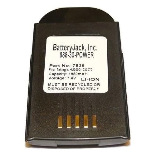  Banshee Aftermarket Compatible Battery for Psion Teklogix HU3000 1950mAH 74V Lithium-Ion Rechargeable Battery