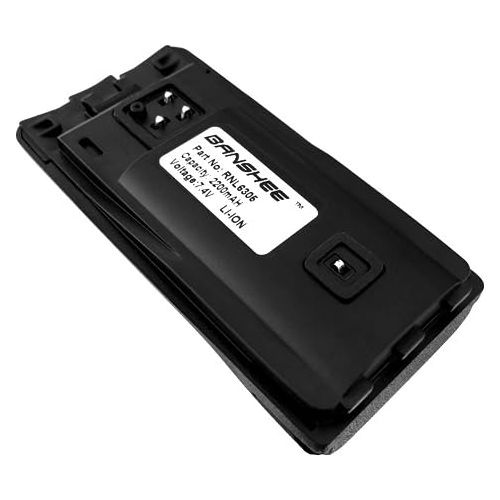 Banshee 2Pack-Li-ion Battery for Motorola CP110 RDX MURS RDV5100 RDU4160D-18 Month Warra