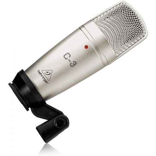  Behringer BEHRINGER C-3 Dual-Diaphragm Studio Condenser Microphone Gold, Silver (C3B)