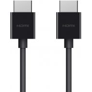 Belkin Ultra HD High Speed HDMI Cable, Optimal Viewing for Apple TV and Apple TV 4K, 4KDolby Vision HDR, 2 m6.6 ft  Black