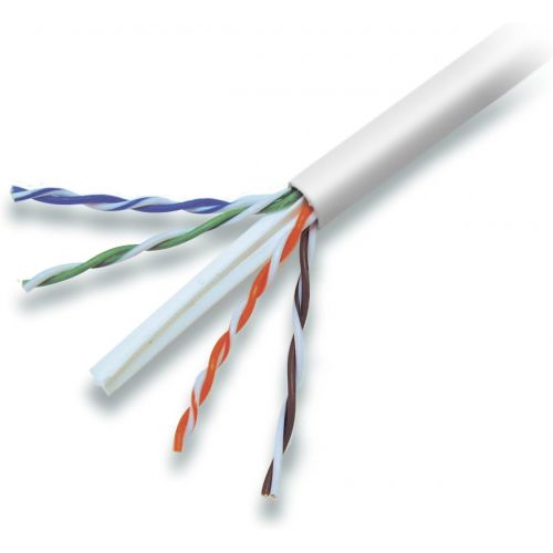 벨킨 Belkin CAT6 Solid Bulk Cable, Plenum (White)