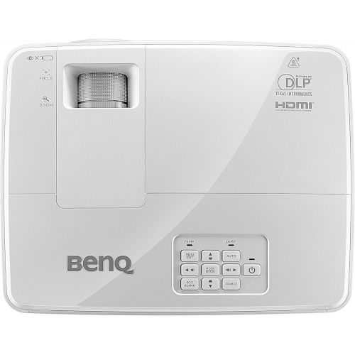 벤큐 Visit the BenQ Store BenQ DLP Video Projector - SVGA Display, 3200 Lumens, HDMI, 13,000:1 Contrast, 3D-Ready Projector (MS524)