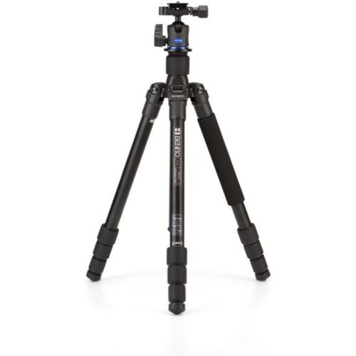  Benro FVY28CIB1 Velocity 8X CF Series 2 Tripod Kit, 4 Section, Twist Lock, IB1 Head. (Black)