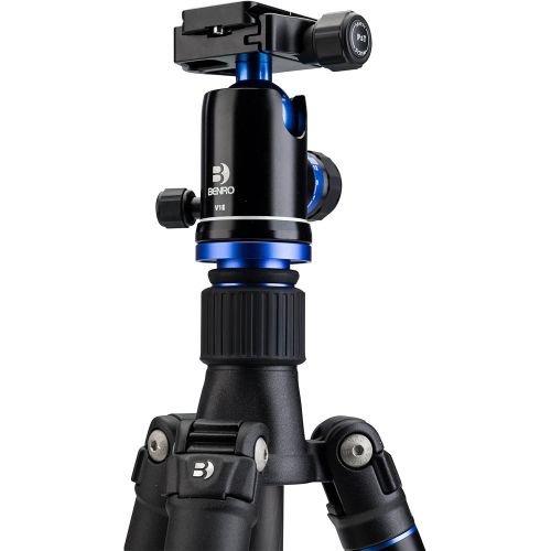  Benro Travel Angel 2 Series Carbon Fiber Tripod w V1E Ball Head (FTA28CV1)