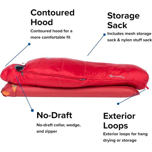  Big Agnes Wolverine 15 Kids Synthetic Sleeping Bag