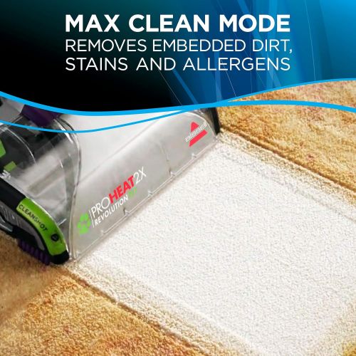  [아마존 핫딜] Bissell BISSELLProHeat 2X Revolution Max Clean Pet Pro Full-Size Carpet Cleaner, 1986