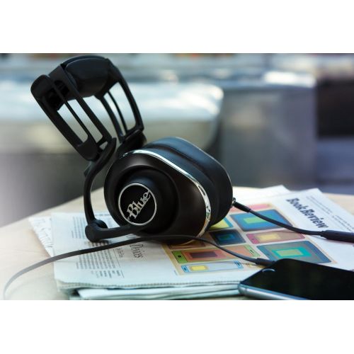  Blue Lola Sealed Over-Ear High-Fidelity Headphones, Black