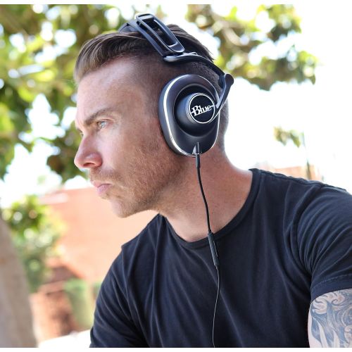  Blue Lola Sealed Over-Ear High-Fidelity Headphones, Black