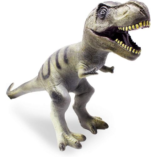  Visit the Boley Store Boley Jumbo Monster 22 Soft Jurassic T-Rex Toy - Big Educational Dinosaur Action Figure, Designed for Rough Play - Dinosaur Party Toy, and Toddler Dinosaur Gift