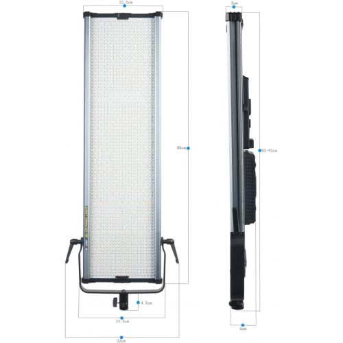  BOLING BL-2280P 1806 LED Photography Lighting Panel, Continuous Lighting Panel,Photo Studio Video Film Lighting Panel