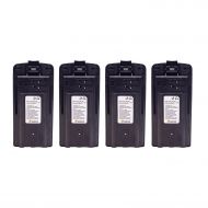 BOMMEOW 4 Pack Bommeow BMCL6305-3400-D Replacement Battery for Motorola CP110 RDM2070D RDM2020 RDM2080d RDX Series