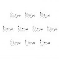 10 Pack BOMMEOW BGS15-AX G Shape Earhanger G-Earpiece for Motorola Mototrbo DEP550 DEP570 XPR3500