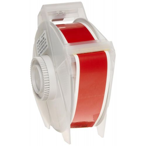  Brady 76625 GlobalMark 100 Length x 1.125 Width, B-569 Hi-Performance Polyester, Red Tape