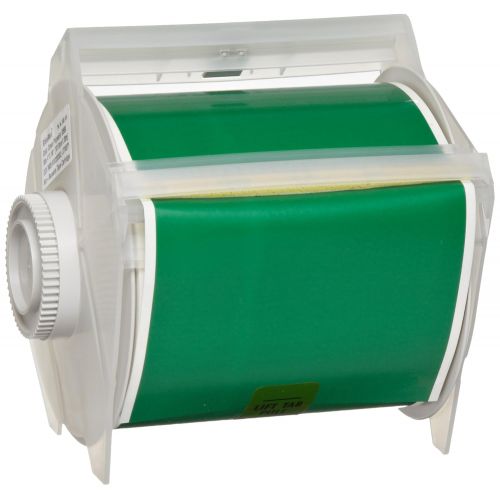  Brady 76639 GlobalMark 100 Length x 4 Width, B-569 Hi-Performance Polyester, Green Tape