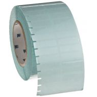 Brady THT-147-7566-10 1.5 Width x 0.375 Height, B-7566 Tamper-Evident Polyester, Clear Thermal Transfer Printer Label (10000 per Roll)