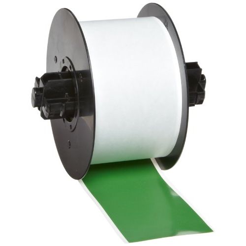  Brady 113205 MiniMark 100 Length x 2.25 Width, B-595 Vinyl, Green IndoorOutdoor Industrial Label Printer Super Tough Tape