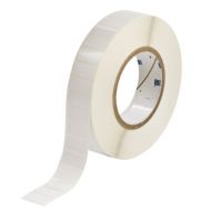 Brady THT-59-483-10 1 Width x 0.5 Height, 1.2 Web Width, B-483 Ultra Aggressive Polyester, Gloss Finish White Thermal Transfer Printable Label (10000 per Roll)