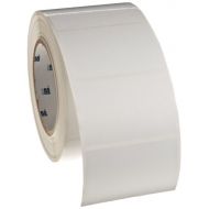 Brady THT-19-459-1 3 Width x 2 Height, B-459 Permanent Polyester, Matte Finish White Thermal Transfer Printable Label (1000 per Roll)