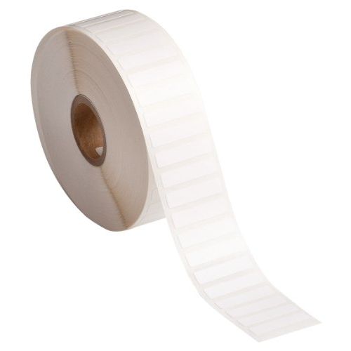  Brady THT-199-482-3-SC 1.05 Width x 0.25 Height, B-482 Polyester, Matte Finish White Tissue Cassette Label -1 Core (3000 per Roll)