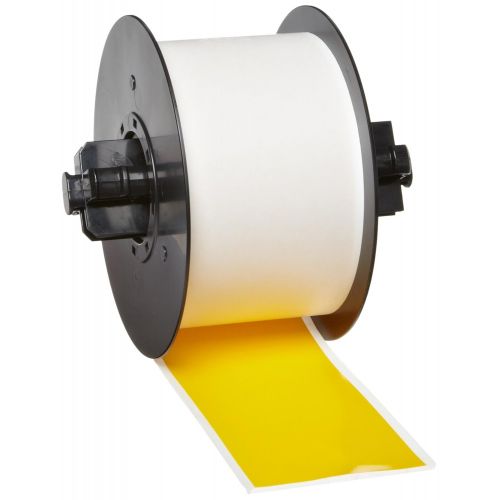  Brady 113193 MiniMark 100 Length x 2.25 Width, B-595 Vinyl, Yellow IndoorOutdoor Industrial Label Printer Super Tough Tape