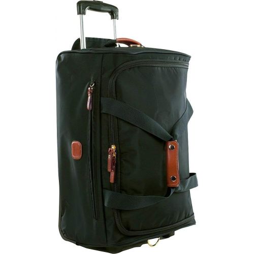  Visit the Brics Store Brics USA Luggage Model: X-BAG/X-TRAVEL |Size: 21 rolling duffle | Color: BLACK