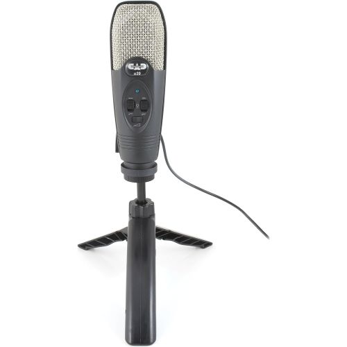  CAD Audio U39 USB Large Diaphragm Cardioid Condenser Microphone with Headphone Output