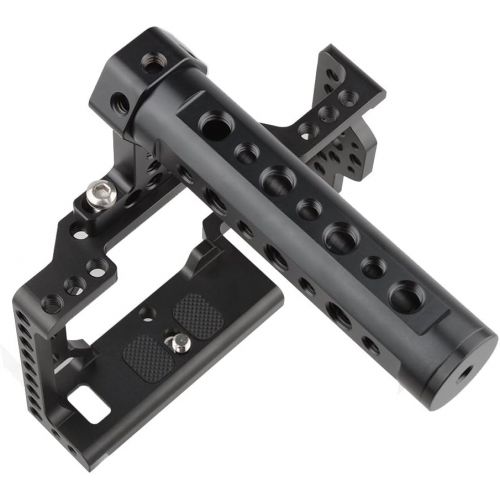  CAMVATE Camera Cage with Top Handle Grip for a6500