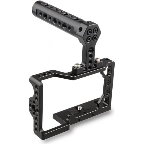  CAMVATE Camera Cage with Top Handle Grip for a6500