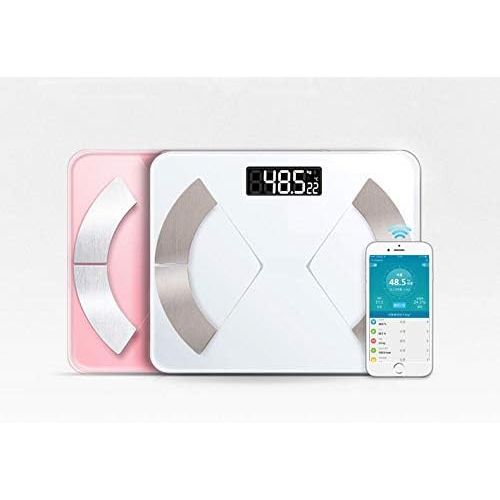  Visit the CGOLDENWALL Store CGOLDENWALL Smart Body Fat Scale Wireless Bathroom Scale Digital Body Composition Analyzer with iOS and Android APP for Body Weight, Fat, Water, BMI, BMR, Muscle Mass (White, Charg