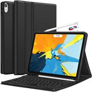 [아마존베스트]CHESONA iPad Pro 11 Keyboard Case 2018 - Detachable Wireless Keyboard [Support Apple Pencil Charging] - Ultra Slim PU Leather Folio Stand Cover with Pencil Holder for iPad Pro 11 I