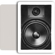 CT Sounds In-Wall Surround Sound 8 2-Way Home Theater Weatherproof Audio Speaker (1 Speaker)