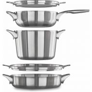 Calphalon Premier Space Saving Stainless Steel Supper Club Set