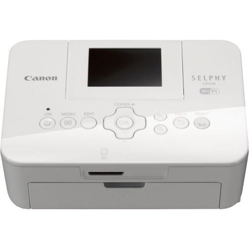 캐논 [아마존베스트]Canon SELPHY CP910 Portable Wireless Compact Color Photo Printer, White (Discontinued By Manufacturer)