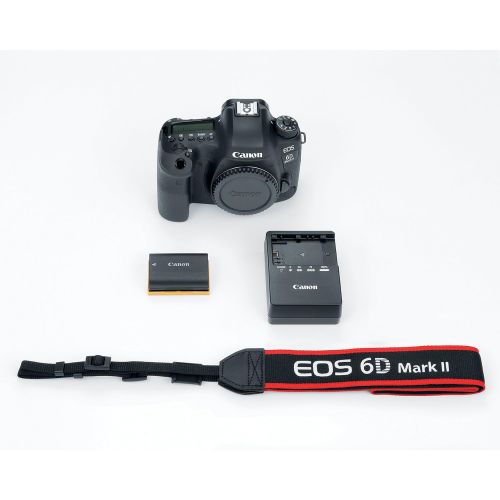 캐논 Canon EOS 6D Mark II Digital SLR Camera Body  Wi-Fi Enabled