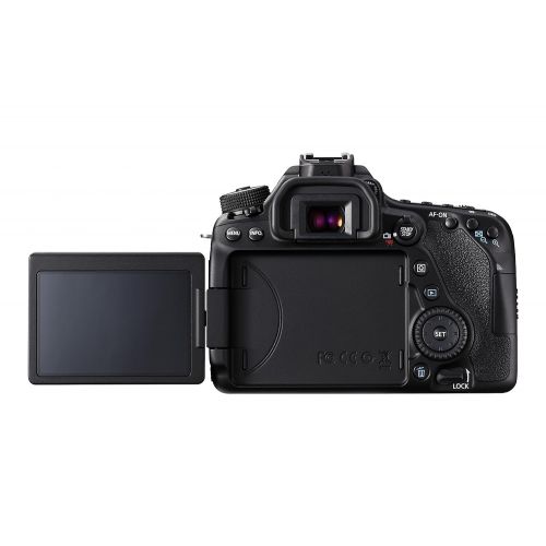 캐논 Canon Digital SLR Camera Body [EOS 80D] with 24.2 Megapixel (APS-C) CMOS Sensor and Dual Pixel CMOS AF - Black