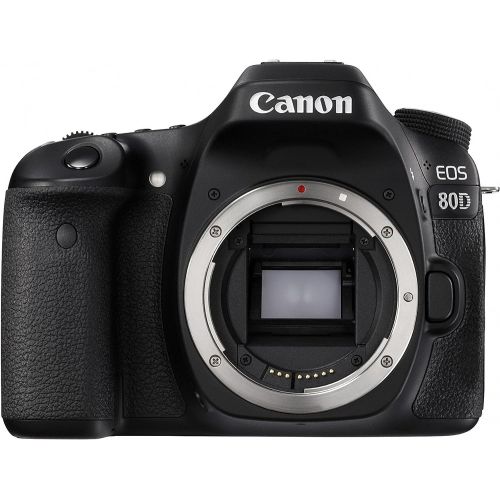 캐논 Canon Digital SLR Camera Body [EOS 80D] with 24.2 Megapixel (APS-C) CMOS Sensor and Dual Pixel CMOS AF - Black